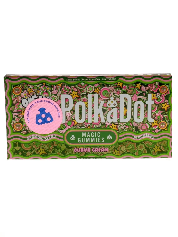 Guava Cream PolkaDot Belgian Magic Blend Gummies 4G